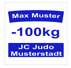 rugnummer judo