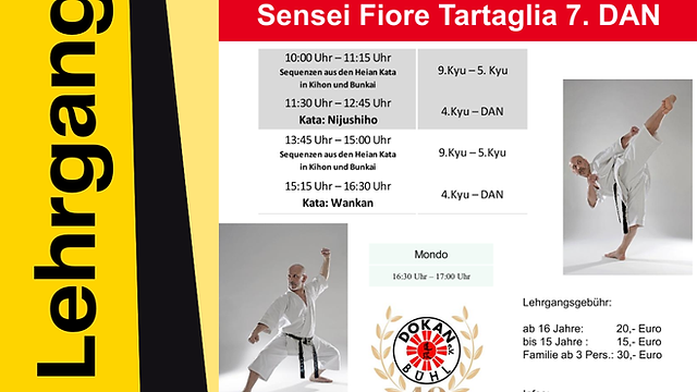 fiore tartaglia kata shotokan