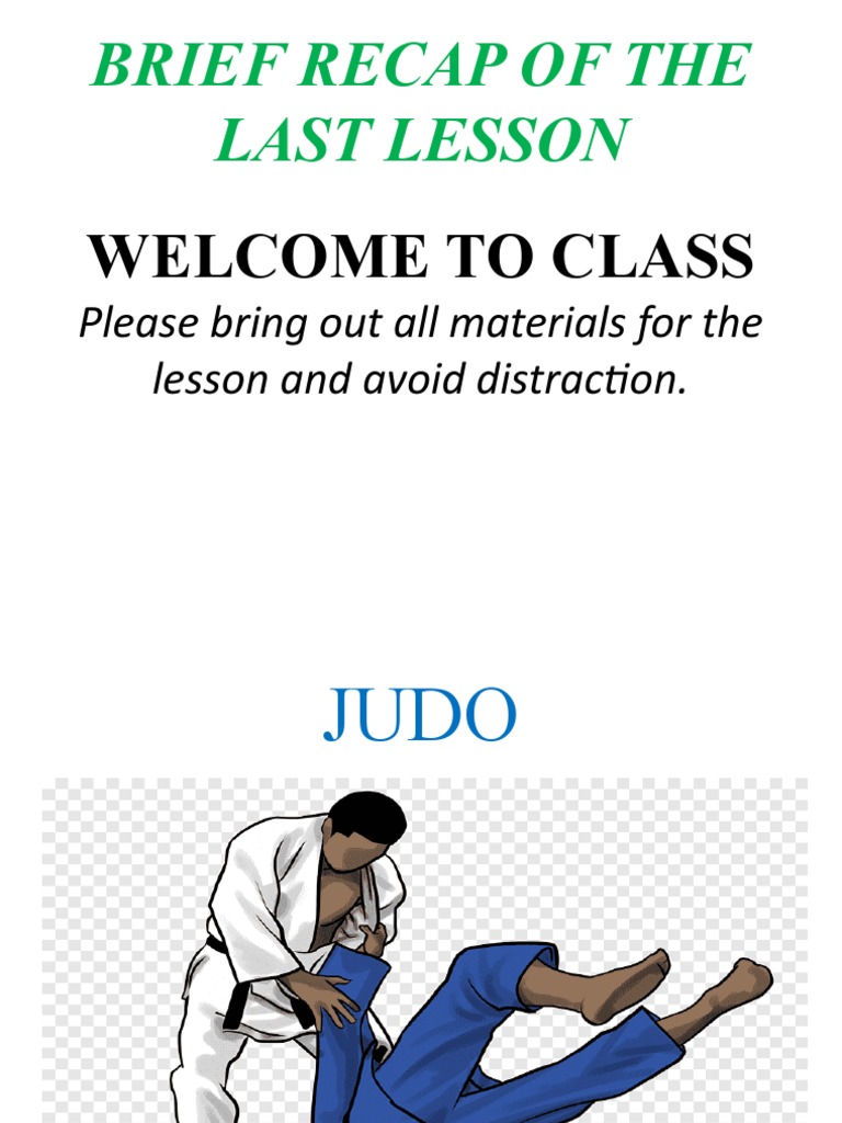 judo powerpoint